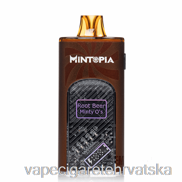 Vape Hrvatska Mintopia Turbo 9000 Disposable Root Beer Minty O's